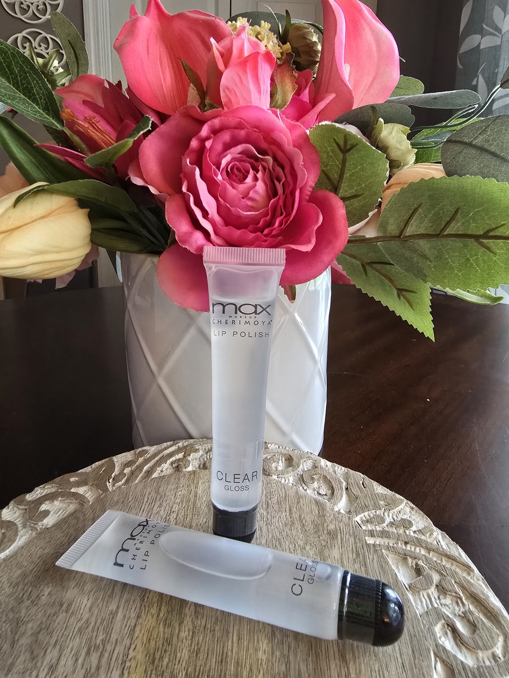 Cherimoya MAX Clear Lip Gloss  Qty 2